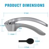 Garlic Press, Garlic Mincer Easy-squeeze Ergonomic Handle, Rust Proof, No