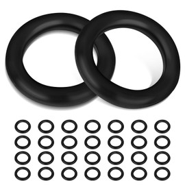 Gosknor 30pcs Propane O Ring Replacement, Rubber Propane Tank Gasket for Soft Nose Propane Fittings Connectors Tank Propane Sealing Ring for Propane Gas Adapters Regulators Valves