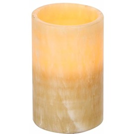 A&B Home Narrow Design Led flameless Candle, Orange