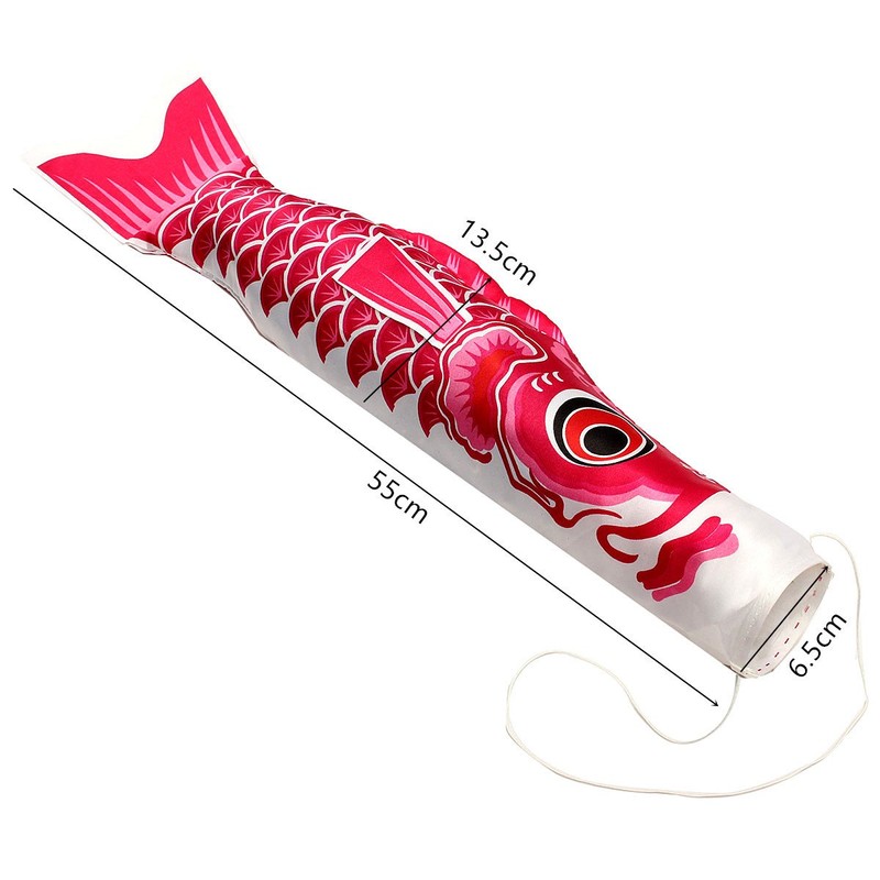 Bluelover 1 Set 5 Stück Japanische Flagge Carp Carp Banner