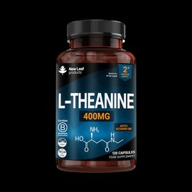 New Leaf Products L-Theanine 120 Capsules