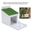 Squirrel Feeder, Solid Structure Weather Proof Metal Squirrel Feeding Box