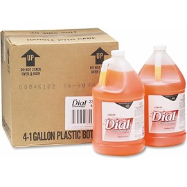 Dial Liquid Antimicrobial Soap, Gold, 4 Gallons per case
