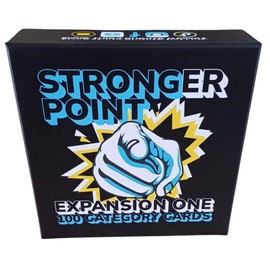 Strong Point Stronger Point Expansion One, 100 category cards plus two sets of player counters.
