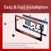 Funny Bloody Teeth License Plate Frame Scary Mouth License Plate