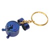 Mini Drums Keychain Attractive High Strength Metal Portable Mini Instrument