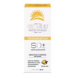 Fotosun® Uv 100 Protector Solar Uso Diario Fps50+ 60ml