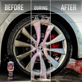Adam's Polishes  Adam’s Wheel & Tire Cleaner 16oz - Car Detailing Tire & Wheel Cleaner