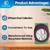 CF Clean Fairy 10pack Vacuum Bags Compatible with ProTeam Coachvac