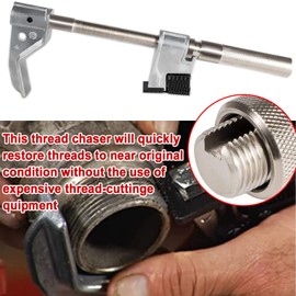 XXXCARXXX The 7402 Universal External Thread Rattrapante is Similar to The 7402 Thread Repair Tool The Outer Diameter Ranges from 1-1/4 Inches to 5 Inches