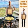 Apron for Men, Funny Chef BBQ Apron Men, Prank Aprons