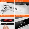 CD Player 3 Modes LED Display Touch Control Portable Retro