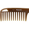 Wide Tooth Hair Comb Brown Argan Oil Infused With Comfortable
