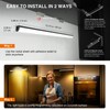 Under Cabinet Lighting Wireless with Remote,Rechargeable Battery Operated Closet Lights,3