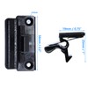 2 x Internal Center Console Armrest Lid Latch Lower Upper