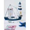 Mermaid Birthday Paper Napkins, 48Pcs, 6.5in