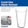 Carlisle 522007 Stackable Shatter-Resistant Plastic Tumbler, 20 oz., Clear (Pack