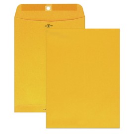 Columbian Clasp Envelopes, 9 x 12 Inches, Brown Kraft, 100 Per Box (CO790)