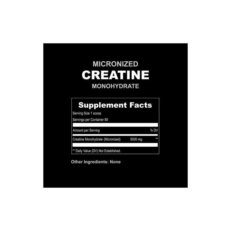 Upnourish Creatine Monohydrate Micronized - Vegano Sin Sabor