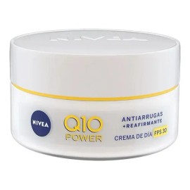 Nivea Crema Facial Antiarrugas Día Fps 30+ Q10, 50ml Nivea Q10 Power