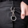 Artemis Classic Star Carabiner Key Chain Men's Key Ring ACK0049