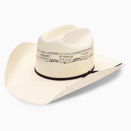 Resistol Ringer - (7X) Bangora Straw Cowboy Hat (7 5/8) Natural