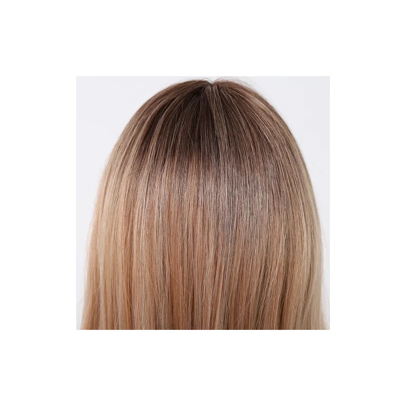 Pelucas De Mujer Dama Larga Y Ondulada Rubio Cabello Natural