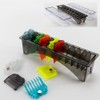 Kiming Clipper Guide Storage Holder (8-10size) Beauty Salon Supplies - Transparent 10size / 키밍 클리퍼 가이드 수납 홀더 (8-10size) 미용실용품 - 투명 10size