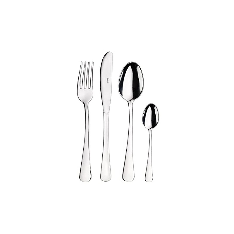 Prima Collection Bellagio Set, 16 Pieces, Stainless Steel, Nickel-Free, Made