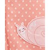 Simple Joys by Carter's Girls' 3-Pack Snap-up Rompers, dino/floral/Snail, 12
