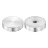 QUARKZMAN Round Aluminium Disc, Pack of 2 M6 x 30