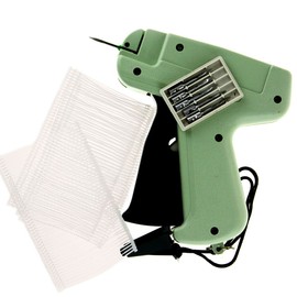 SING F LTD Tagging Gun 5 Steel Needle 1000 Kimble Tag Label Barbs Clothes Sock Hat