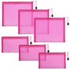 besharppin besharppin Mesh Cosmetic Bags, 6 Pack Nylon Makeup Pouches