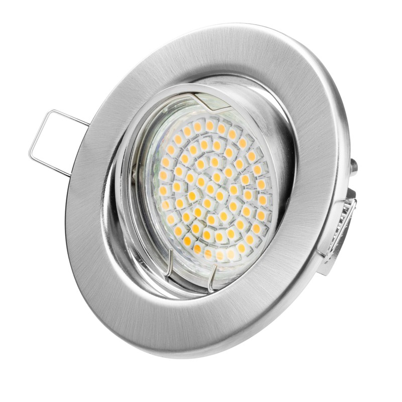 Recessed LED Spotlights Recessed Spotlight Dimmable GU10 Warm White 250