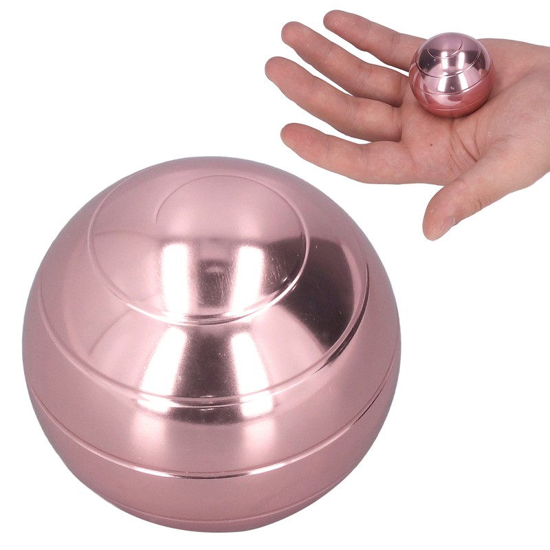 45mm Diameter Gyroscope Ball Alloy Rotating Anxiety Relief Fingertip Decompression