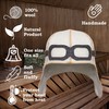 Pilot Sauna Hat Wool Mens Sauna Hat for Men Aviator