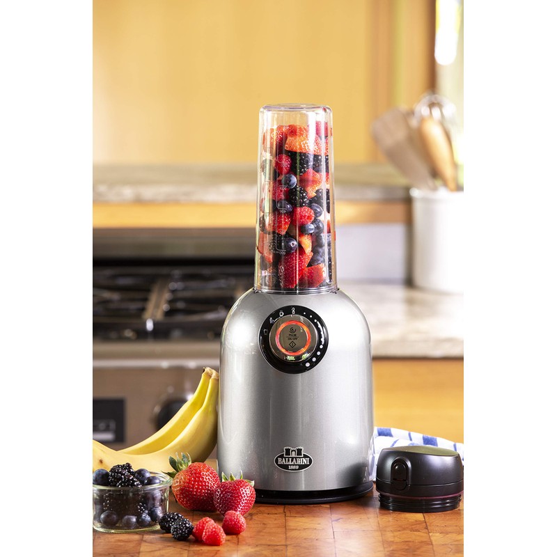 Ballarini Tesoro Countertop Blender - Cherry Red, Made in Italy