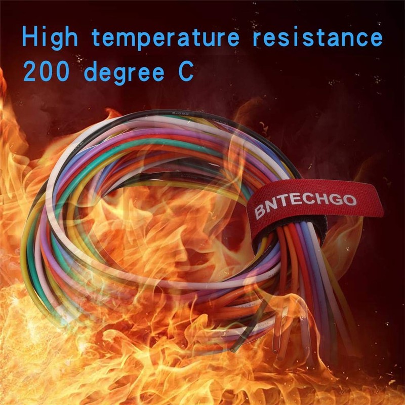 BNTECHGO 20 Gauge Silicone Wire Kit 10 Color Each 10