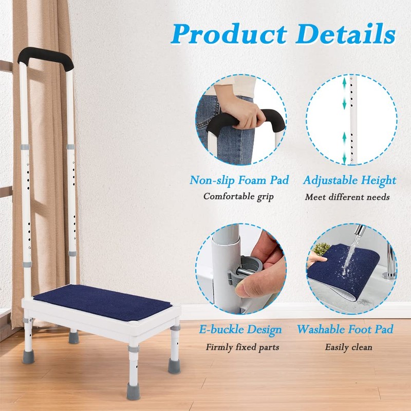 Bedside Steps For High Beds For Elderly Adults One Step