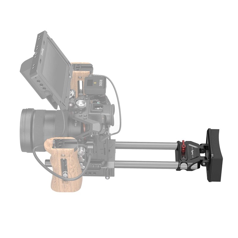 SMALLRIG Lightweight Rotatable Chest Pad with 15mm Rod Clamp for