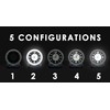 Geemarc Analoger Wecker für Hörgeschädigte mit starkem 80dB Klingelton, Blitzlicht