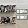 SDYAR 10 Pack Acrylic Floating Shelves for in-The-Box Funko Pop