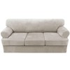 H.VERSAILTEX Sofa Cover 4 Piece T Cushion Sofa Slipcovers Thick
