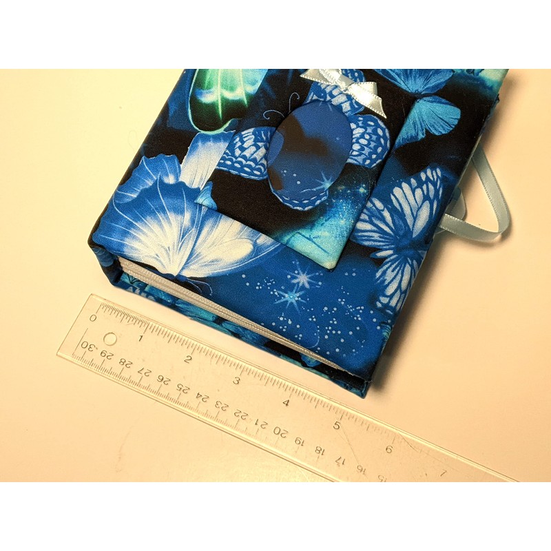 Timeless Treasures Blue Butterfly Photo Album - Holds 100 4