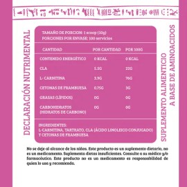 Cla  Carnitina 1kg Hathor Suplements 100 Servicios Sabores                                                                                            