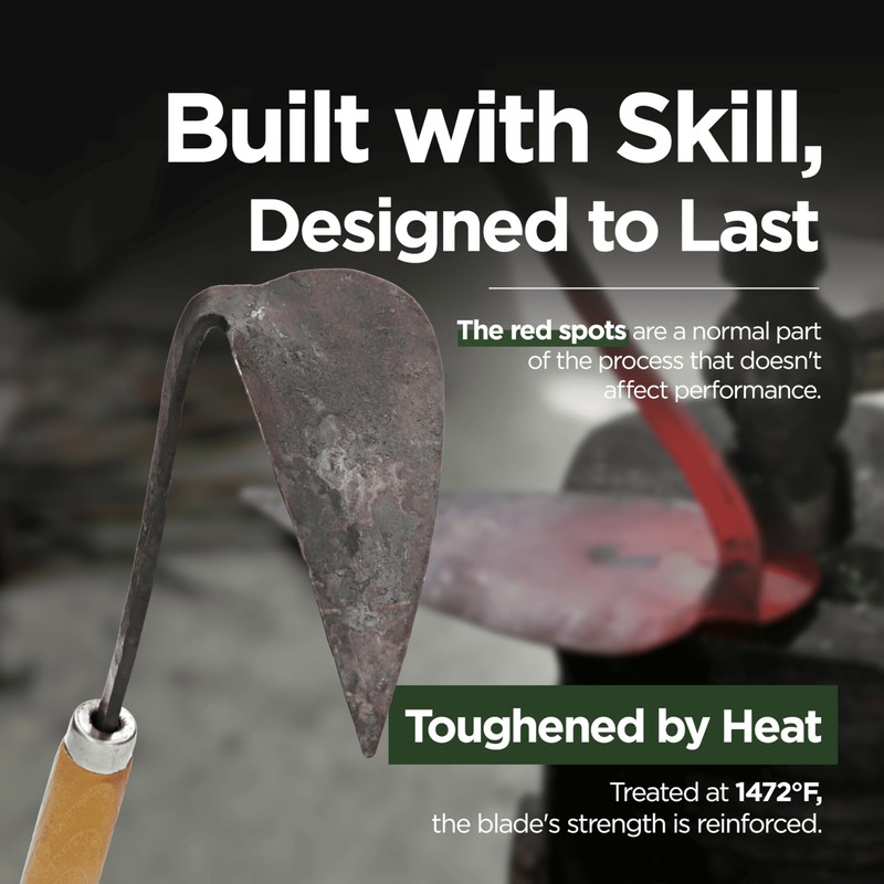 TOOLGATHER Original Homi Hand Hoe - Traditional Handmade Korean Garden