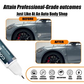 Sonic Gray Pearl(NH-877P/138P) Touch Up Paint Compatible with Honda, Car Paint Pen Scratch Repair Two-In-One Touch Up Paint, Premium Car Scratch Remover for Deep Scratches