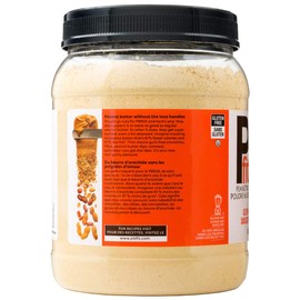 PBfit All-Natural Peanut Butter Powder, Powdered Peanut Spread from Real Roasted Pressed Peanuts, 8g of Protein (30 oz.) (Pack of 2)