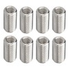 Qrity 20 Pcs Thread Inserts, Threaded Sleeves, M8 x 10mm