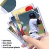 200 Card Sleeves Top Loaders for Cards, Baseball Card Protectors
